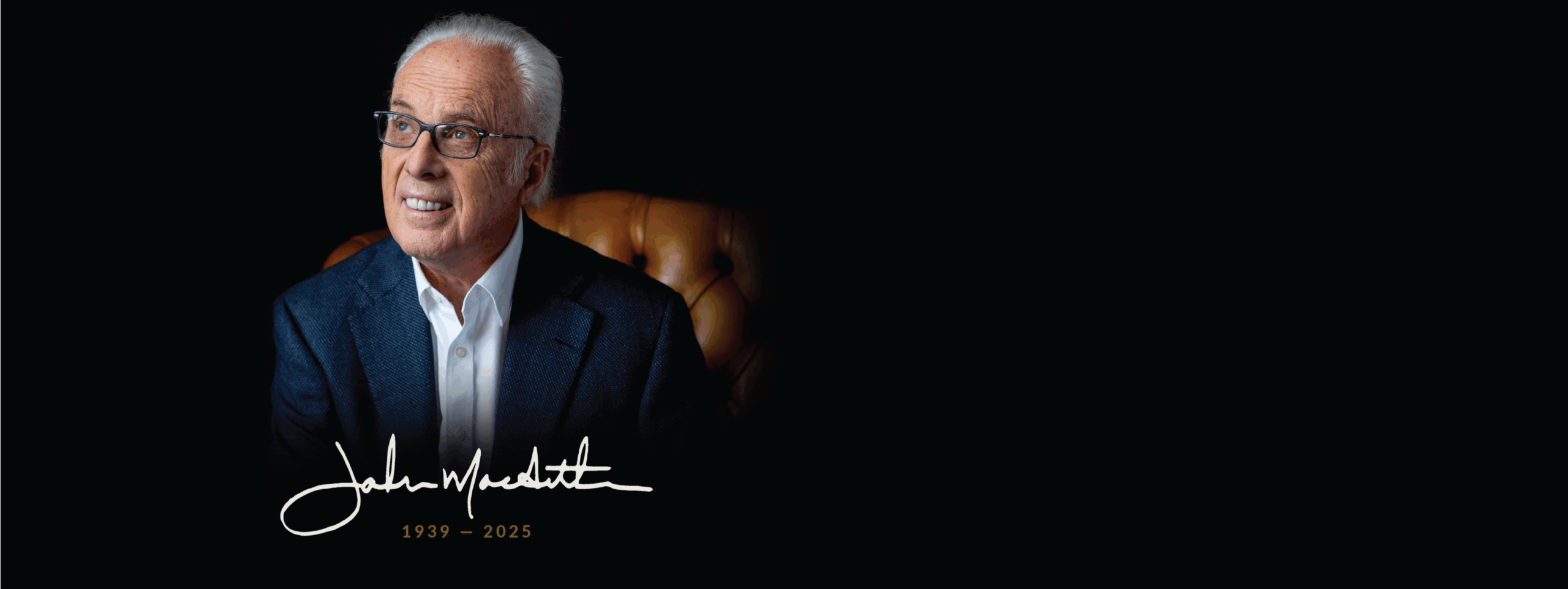 Pastor John MacArthur (1939–2025)